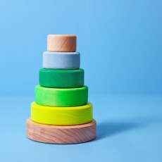 15010-drevena-skladaci-pyramida-mala-neonove-zelena