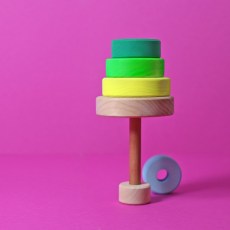 15010-drevena-skladaci-pyramida-mala-neonove-zelena