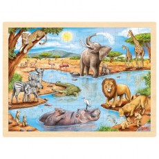 GKI57347-africka-savana-drevene-puzzle