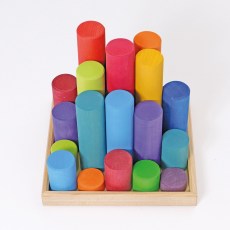 Velké válce duhové, průměr 4 cm