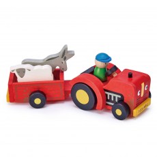 TL8351_traktor_s_vlekem_a_s